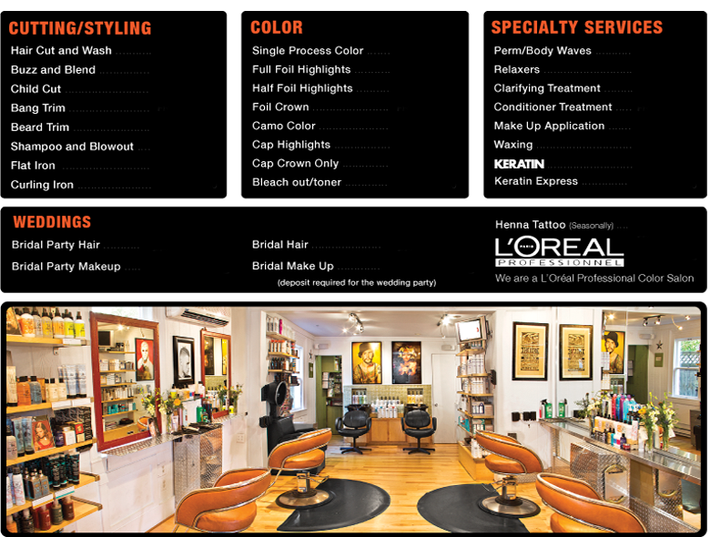 Snip Salon Provincetown's Hair Salon Services